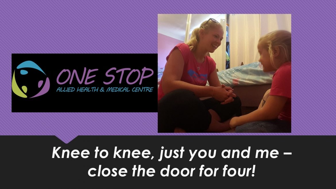 “Knee to knee just you and me – close the door for four”